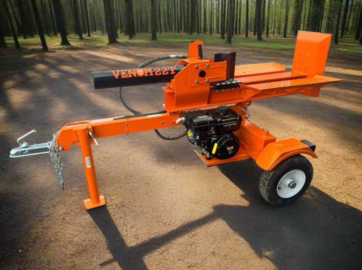 Venom 22t Log Splitter For Hire Newbury, Berkshire