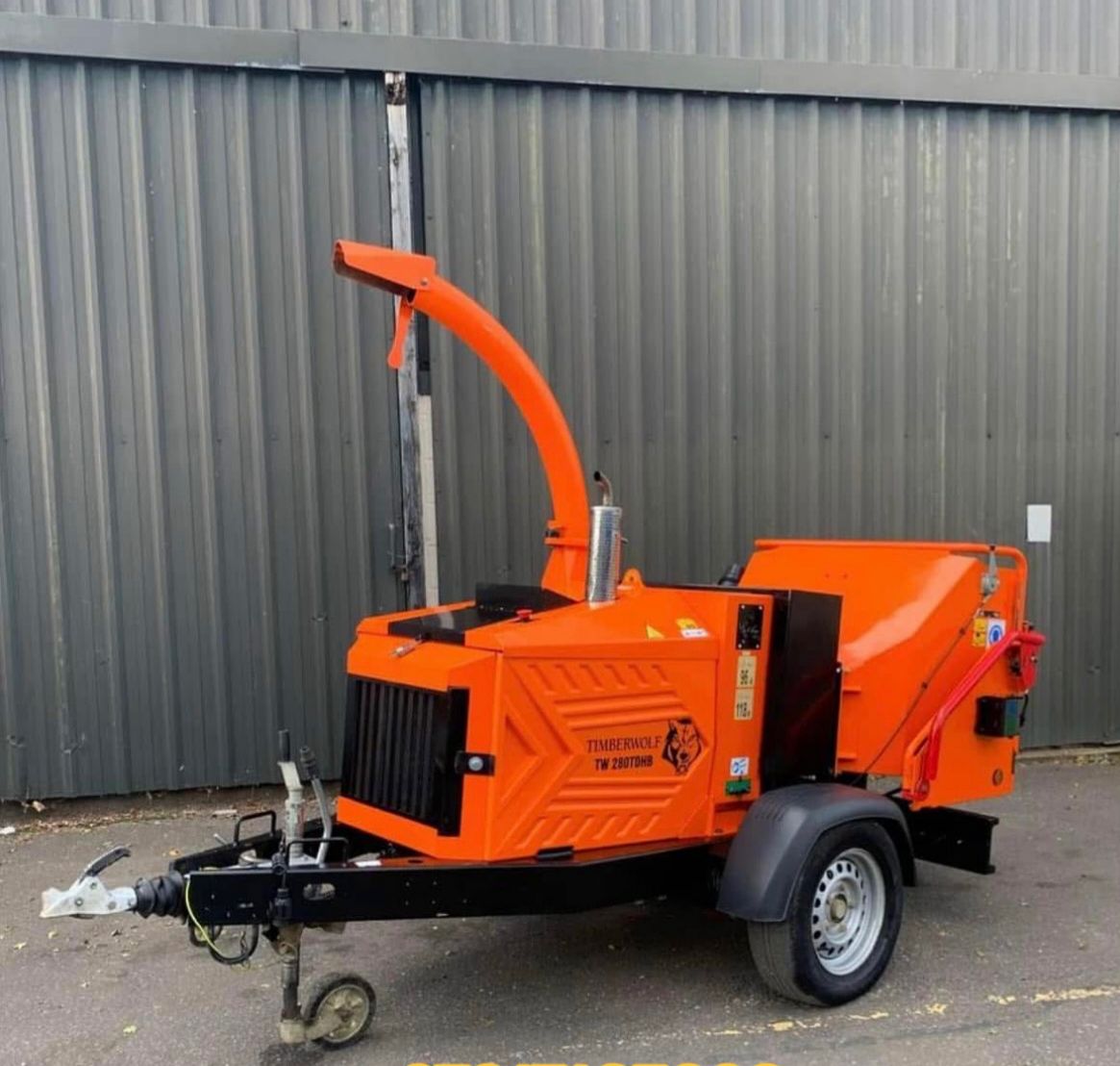 Timberwolf TW 280TDHB Wood Chipper For Hire Newbury